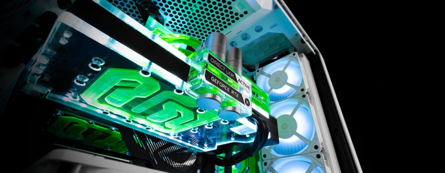 Nvidia Gaming PCs - Fully Water Cooled RTX 4000 Gaming PCs