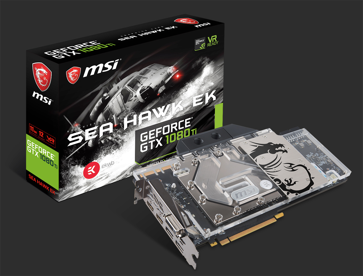 MSI® GeForce® GTX 1080 Ti graphics cards