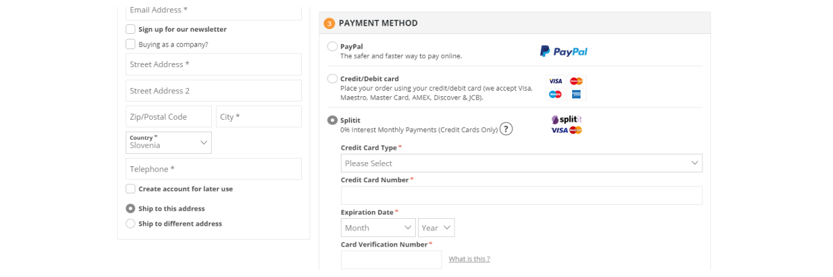 TypeType Online Store: We Accept Card Payments