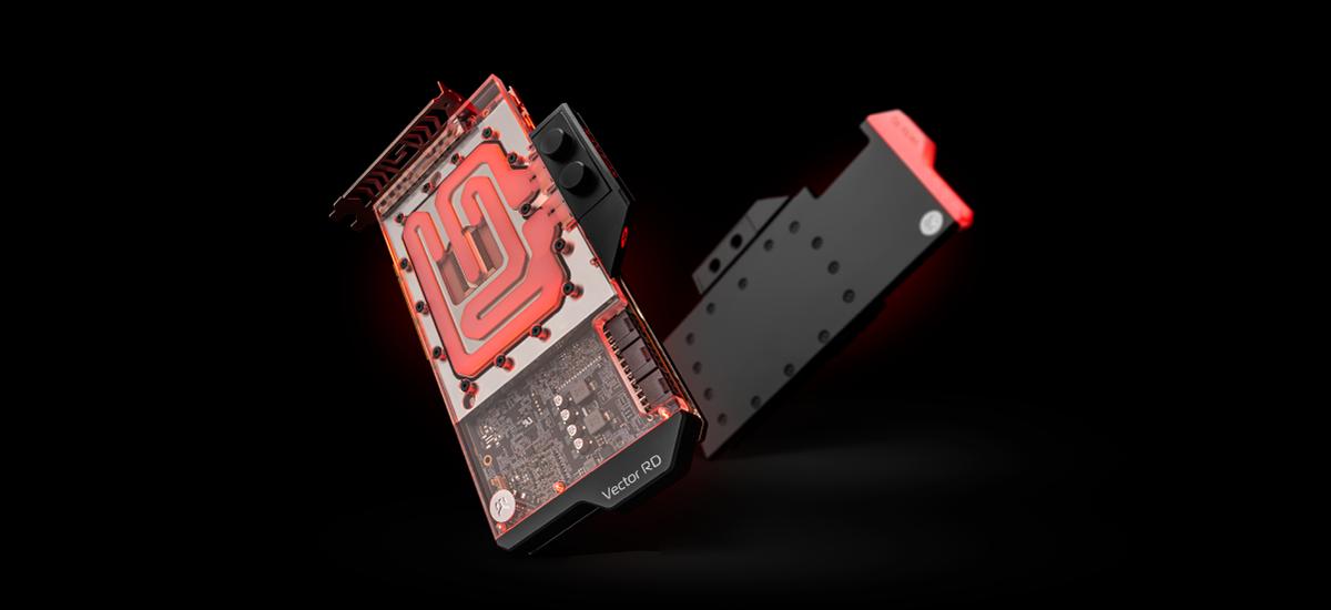 EK-Quantum Vector Red Devil RX 6800/6900 D-RGB premium GPU water